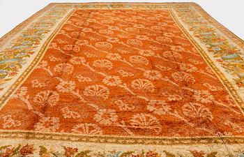 Carpet, antique European Savonnerie, approx. 634 x 433 cm.