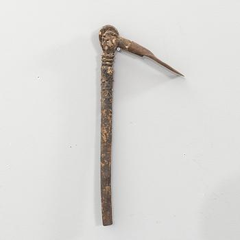 Ceremonial axe, Nigeria or Mali.