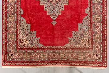 A semintique Tabris carpet ca 350x243 cm.