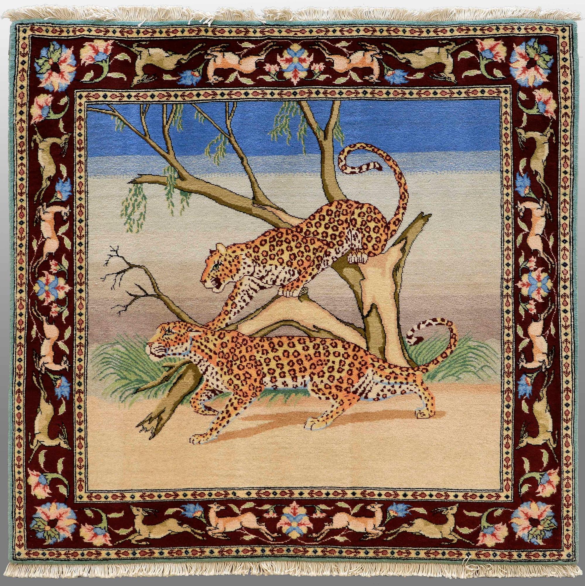 MATTA, Figural Täbris, ca 145 x 145 cm.