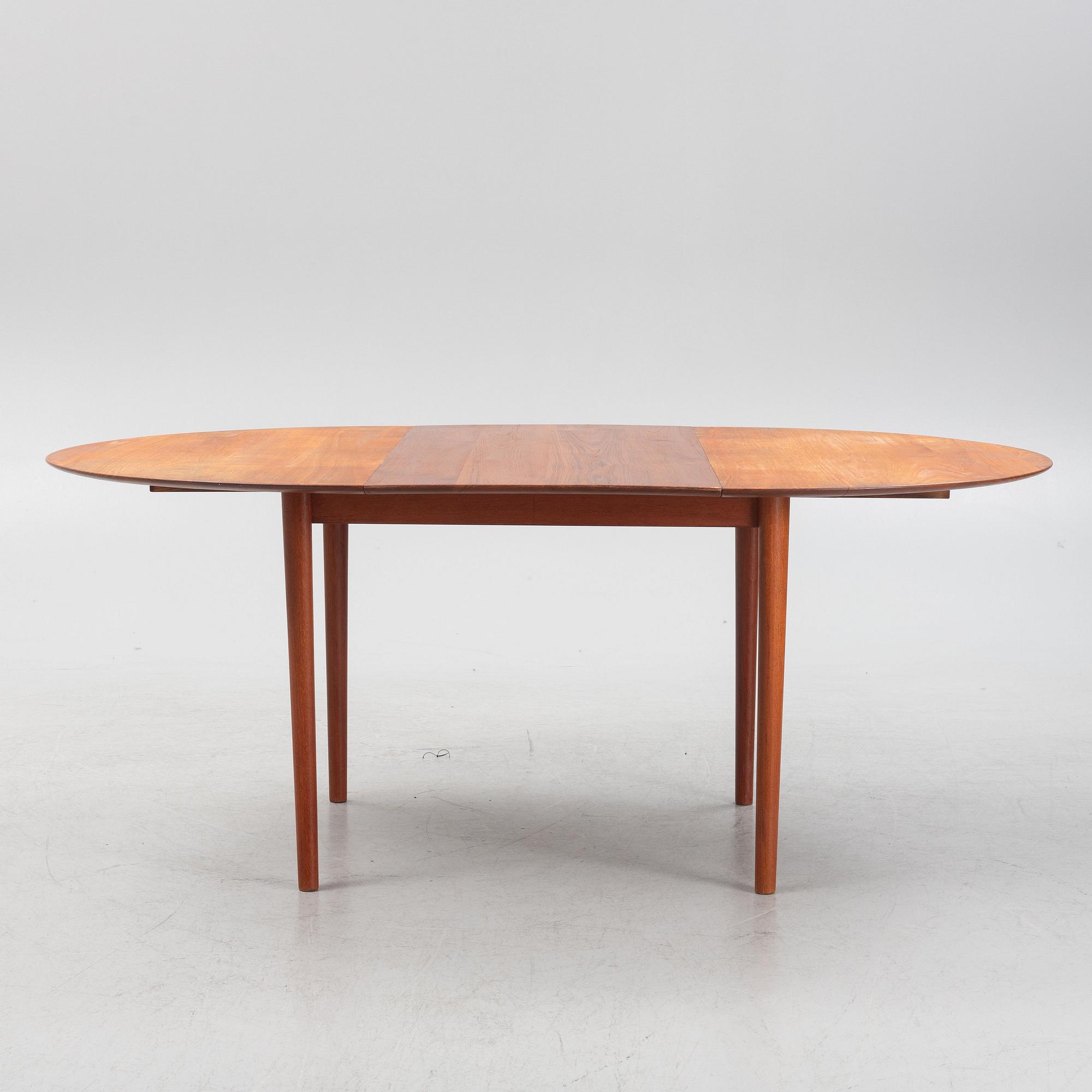 Dining table, Denmark, mid-20th century.