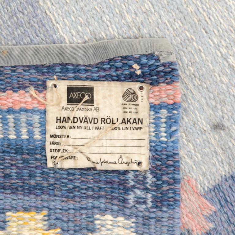 Anna-Johanna Ångström, matta rölakan signerad ca 207x136 cm.