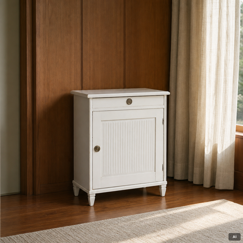 Chest of drawers/cabinet, Gustavian style, mid-20th century.