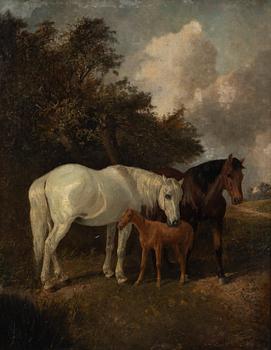 Unknown artist, 18th/19th century, Horses.