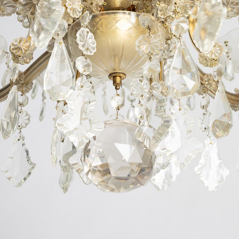 Ljuskrona, venetiansk stil, 1900-tal.