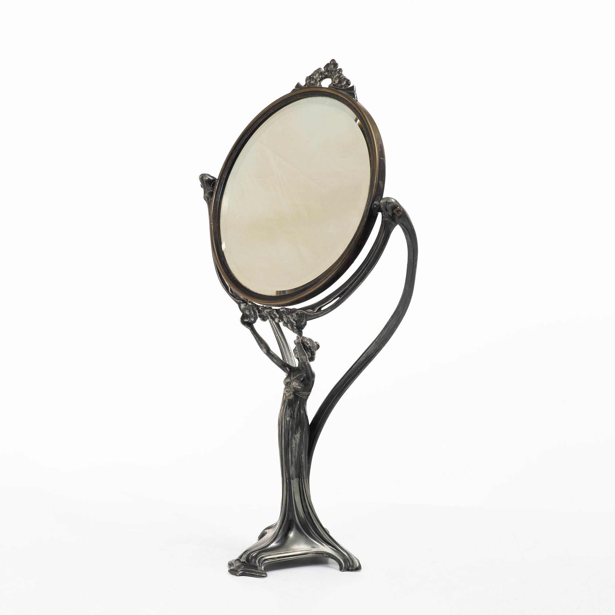 Württembergische Metallwarenfabrik (WMF), bordsspegel, Jugend, tidigt 1900-tal.