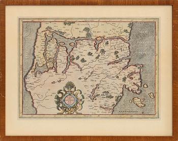 Jodocus Hondius, ur Gerardi Mercatoris "Atlas sive Cosmographicae Meditationes...", ca 1606.