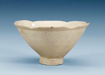 1277. A white glazed bowl, Song dynasty. (960-1279).