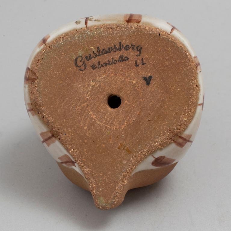 A Lisa Larson stoneware figurine, "Charlotta", for Gustavsberg.
