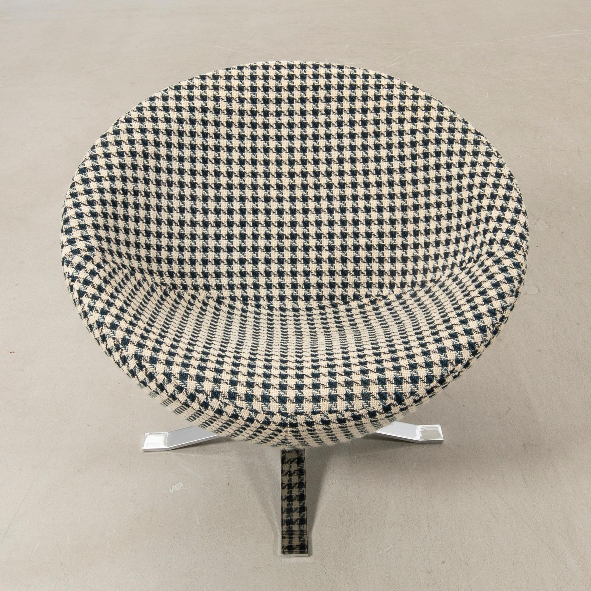 Swivel armchair, later part of the 20th century.