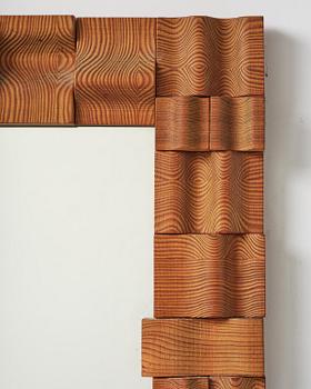 Gunnar Kanevad, a mirror, executed in his own studio, Linköping, 1980.