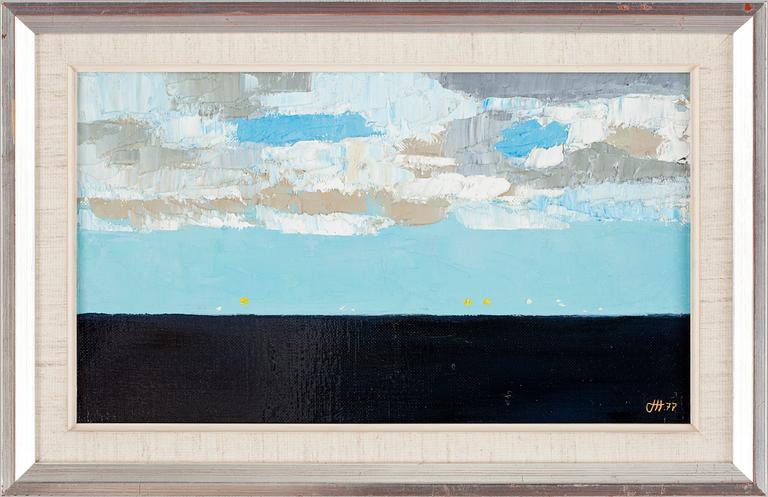 TAGE HEDQVIST, olja på duk, sign. 1979.