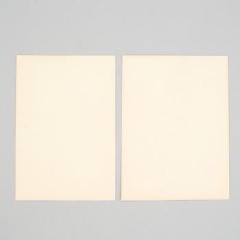 HENRY B. GOODWIN, Two photo gravures from the book Vårt vackra Stockholm signed in the negative.