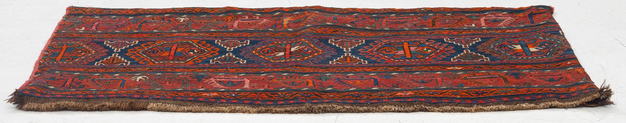 A mafrash, c. 120 x 61 cm.