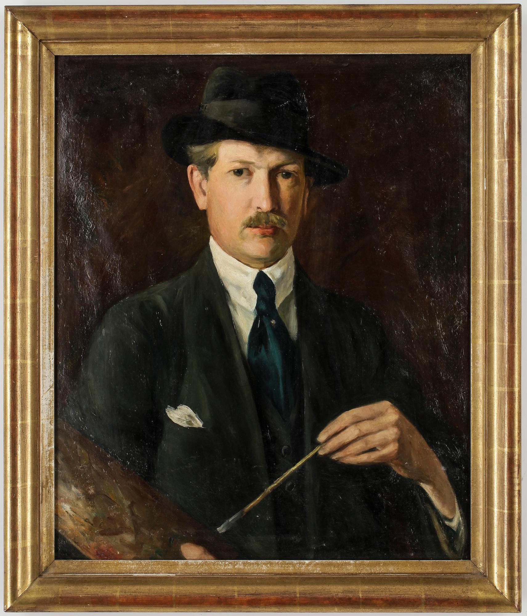 KNUT JANSON, Olja på duk, signerad och daterad 1922.