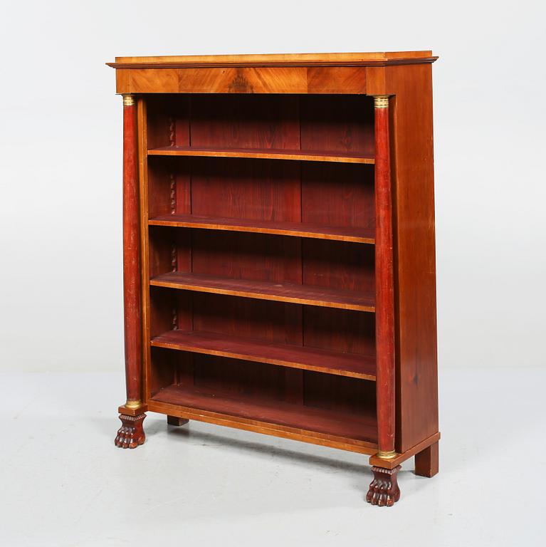 BOKHYLLA, empirestil, omkring år 1900.