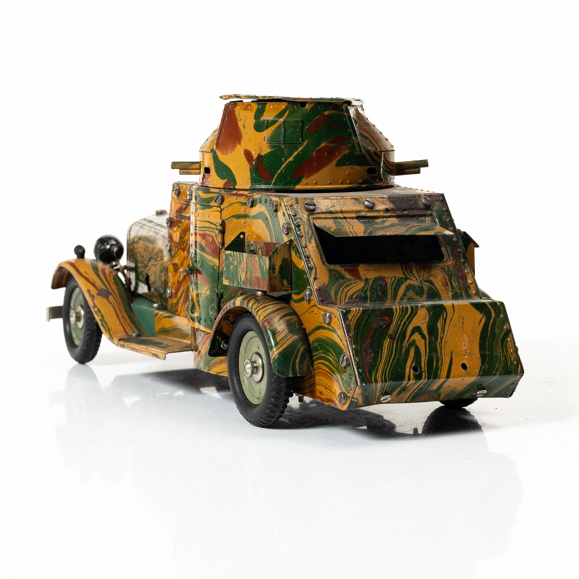 Märklin, armoured car. Germany, 1930s.