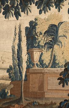 A tapestry, "Verdure", tapestry weave, ca 300-307 x 500,5-506 cm, signerad VIT*M*R*D'AUBVSSON.