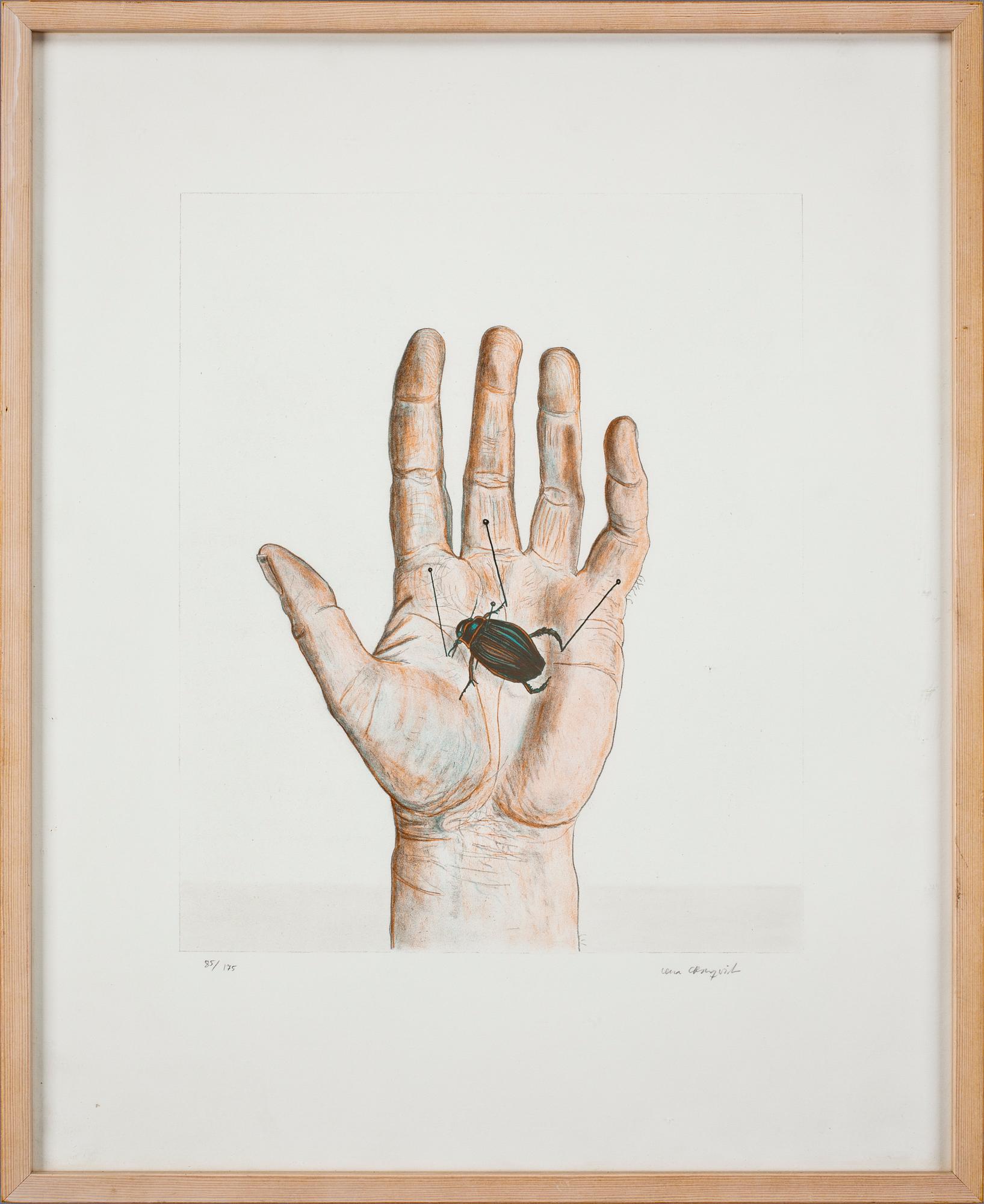 LENA CRONQVIST, serigrafi, sign. o numr. 85/175.