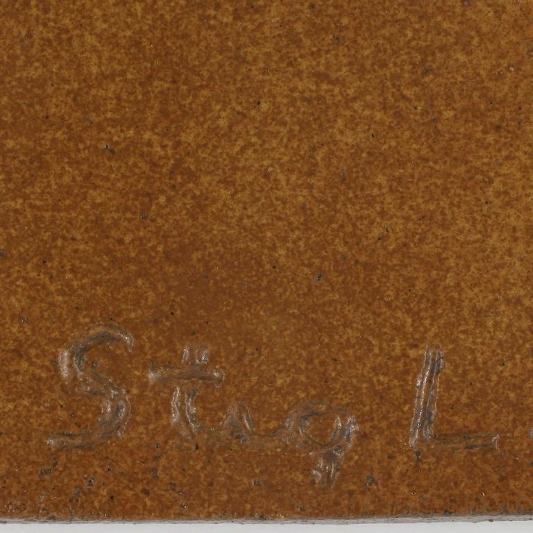 VÄGGRELIEF, stengods, Stig Lindberg, Gustavsberg.