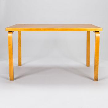 Alvar Aalto, a 1950's '82' table and six '66' stools for O.Y. Huonekalu-ja Rakennustyötehdas A.B.