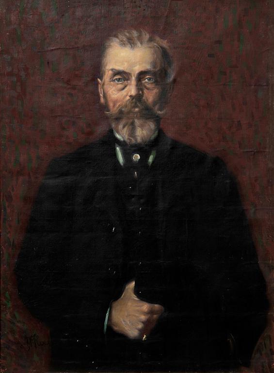 Axel Kulle, Male portrait.