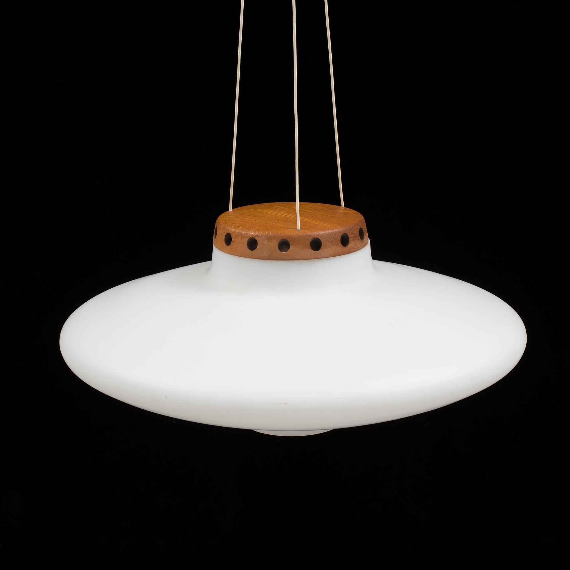 A "Ufo" ceiling light, Luxus, Sweden, 1960s.