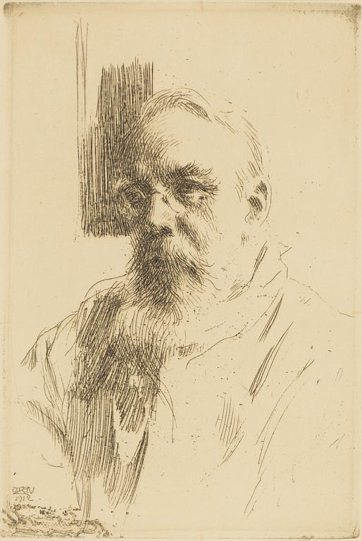 Anders Zorn, "Professor John Berg".