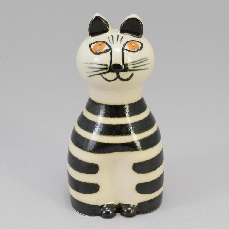 LISA LARSON, a stoneware figurine "Tripp" Gustavsberg. Designed in 1968.