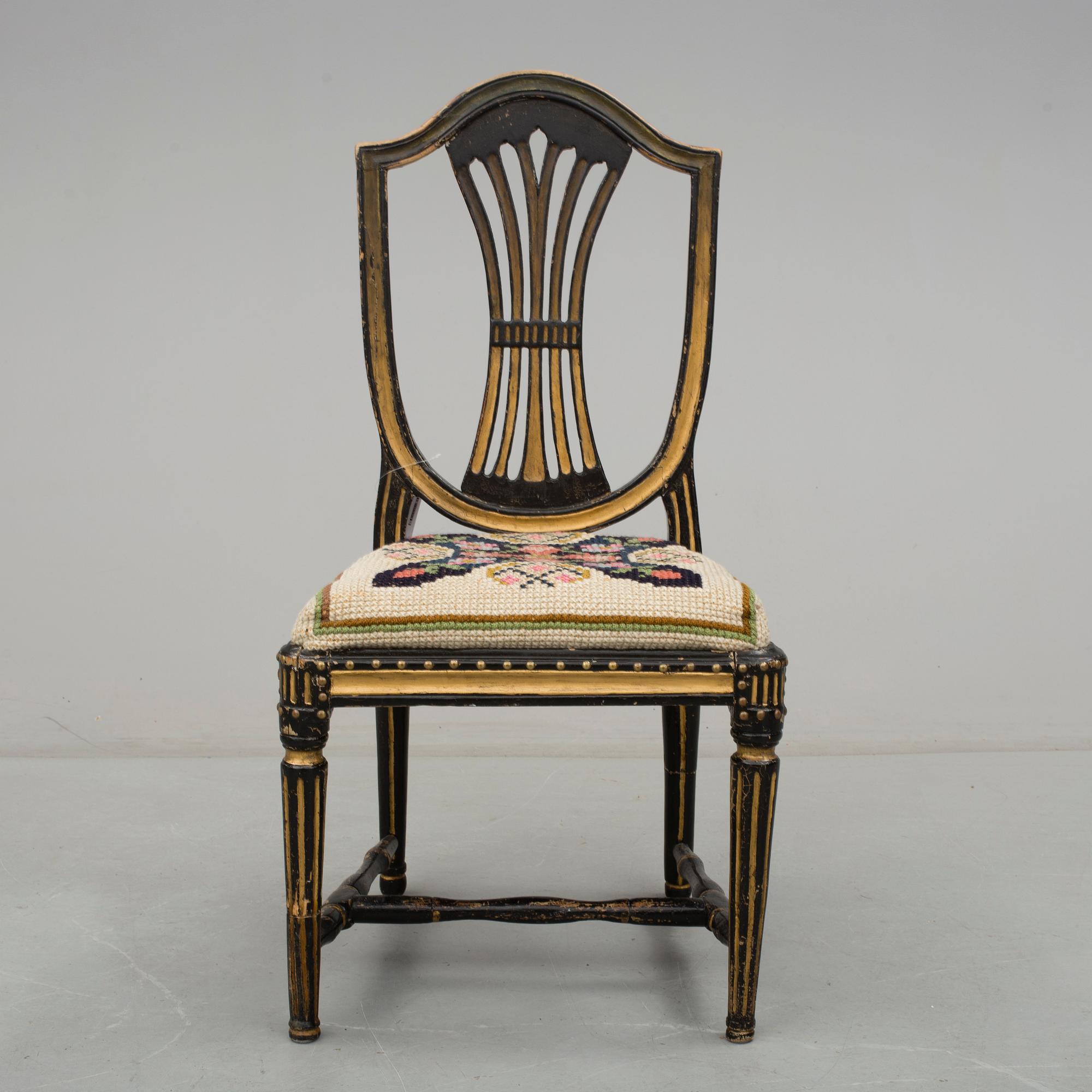 STOL, gustaviansk, 1700-talets slut.