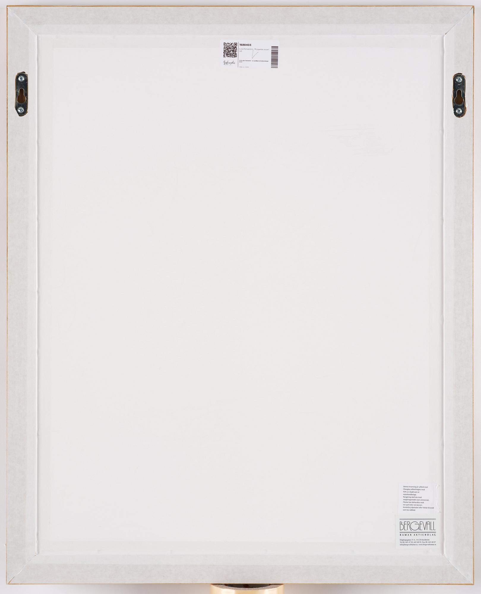 Linn Fernström, "Flygande pojke".