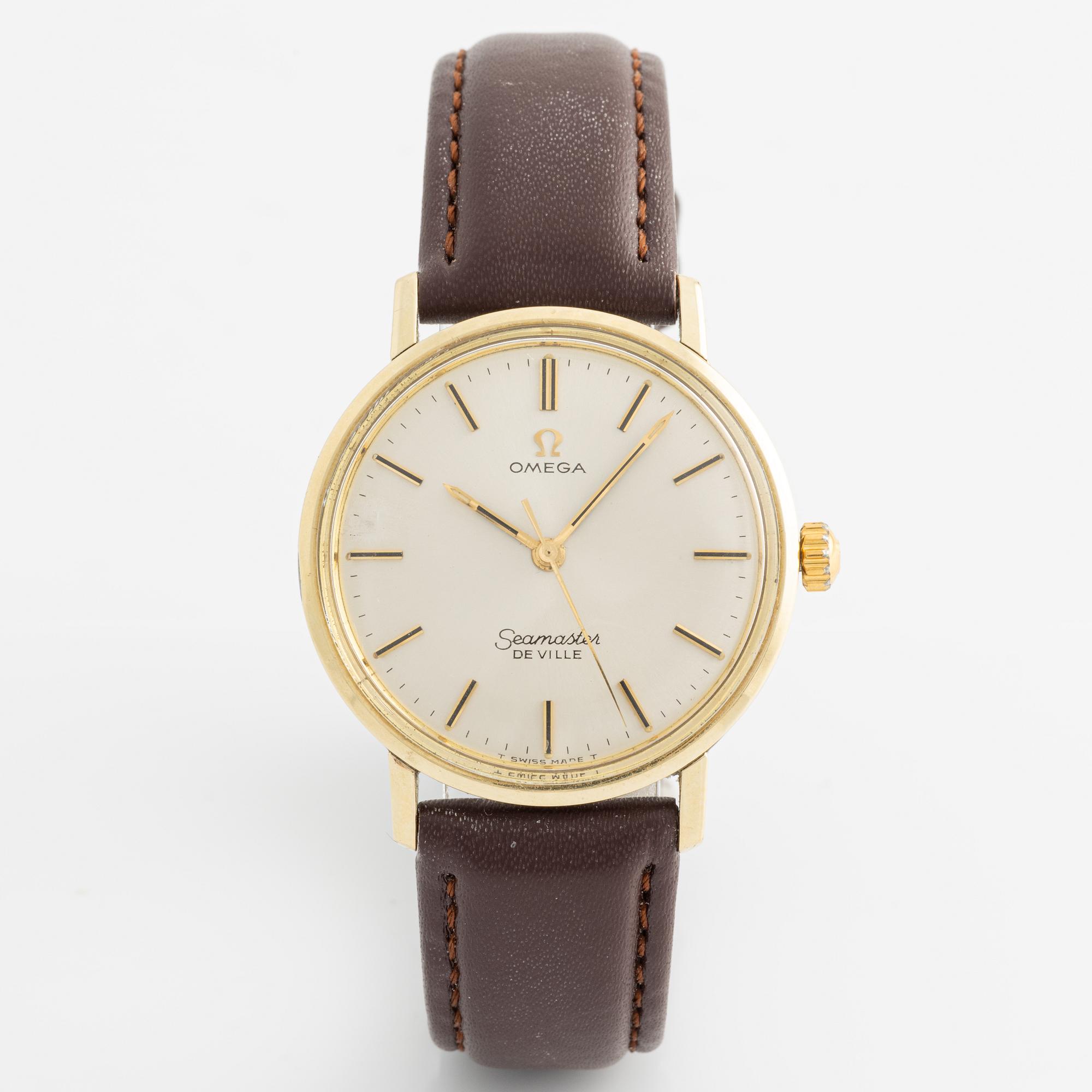 Omega, Seamaster, De Ville, wristwatch, 34.5 mm.