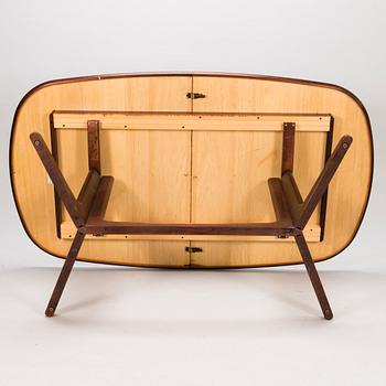 Danish 1980-90s Dining Table with eight Chairs.