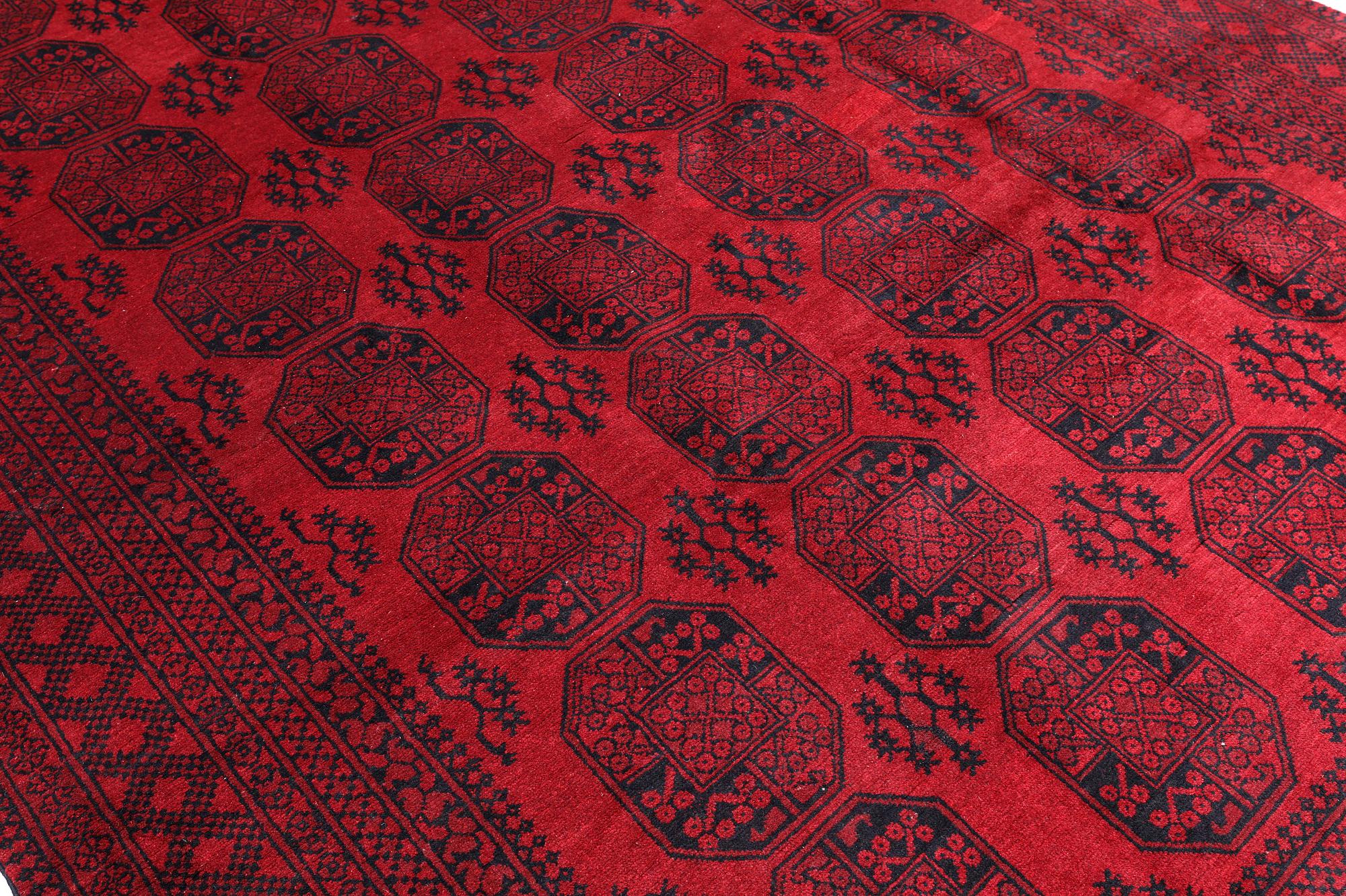 A carpet, Afghan, ca 345 x 256 cm.