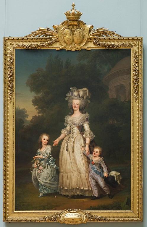 Adolf Ulrik Wertmüller, Porträtt av Madame Marie-Anne-Louise Genèt (1724-1796), kallad Lise.