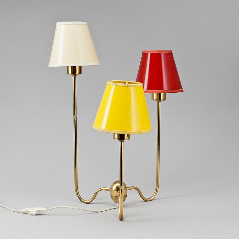 BORDSLAMPA, mässing, modell 2468, Josef Frank, Firma Svenskt Tenn.