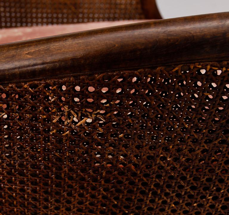 FÅTÖLJER, 1 par, Chippendalestil, 1900-talets första hälft.