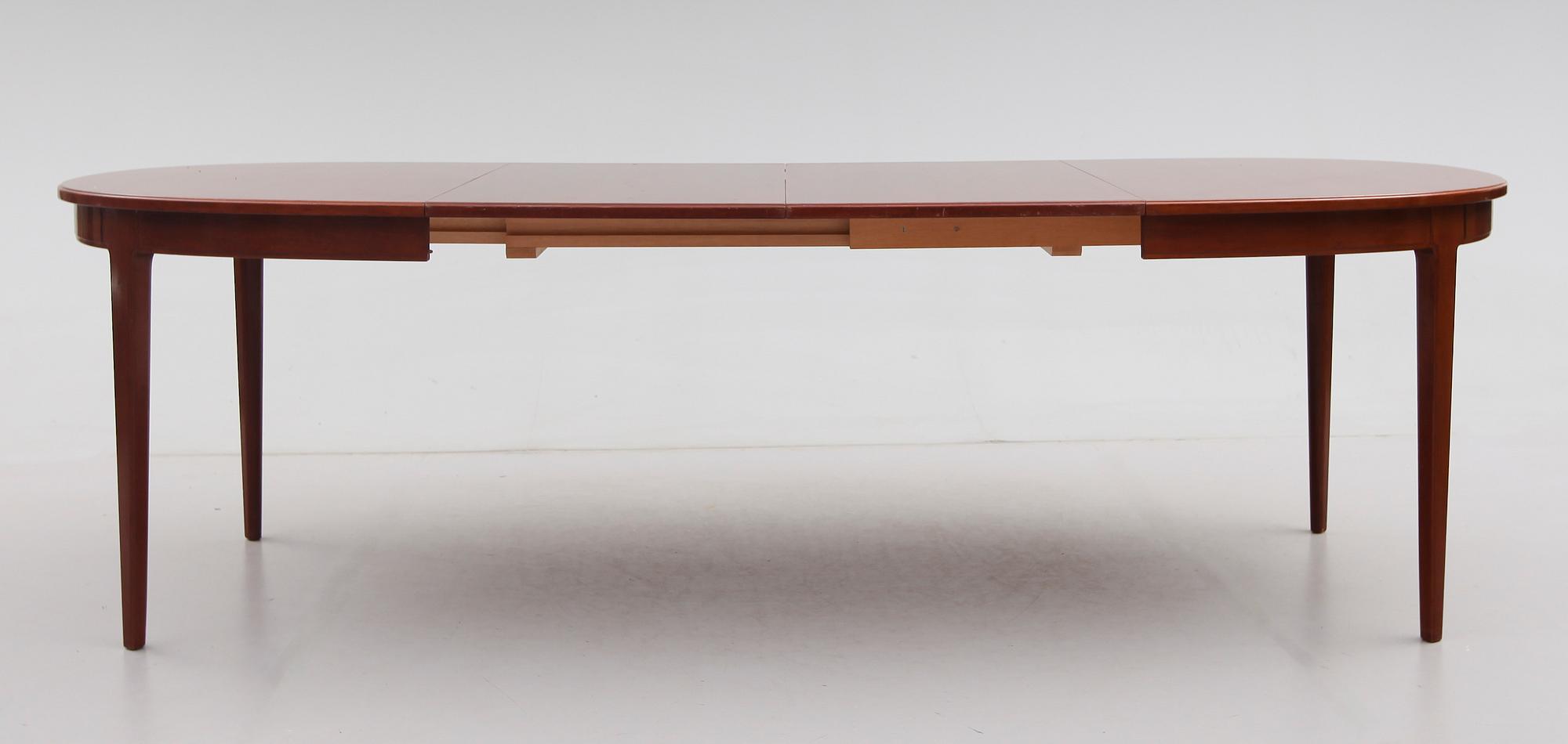 MATGRUPP, 5 delar, "Herrgården", Carl Malmsten, Bodafors, 1962.