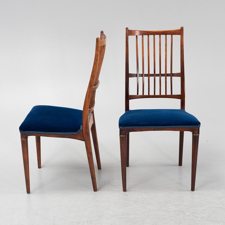 Svante Skogh, a 9-piece 'Cortina' dining group, Seffle Möbelfabrik, Säffle, Sweden, 1950's/60's.