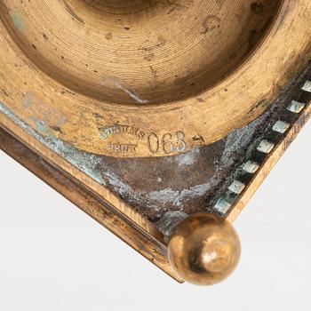 A Pair of Brass Candlesticks, Gusum.