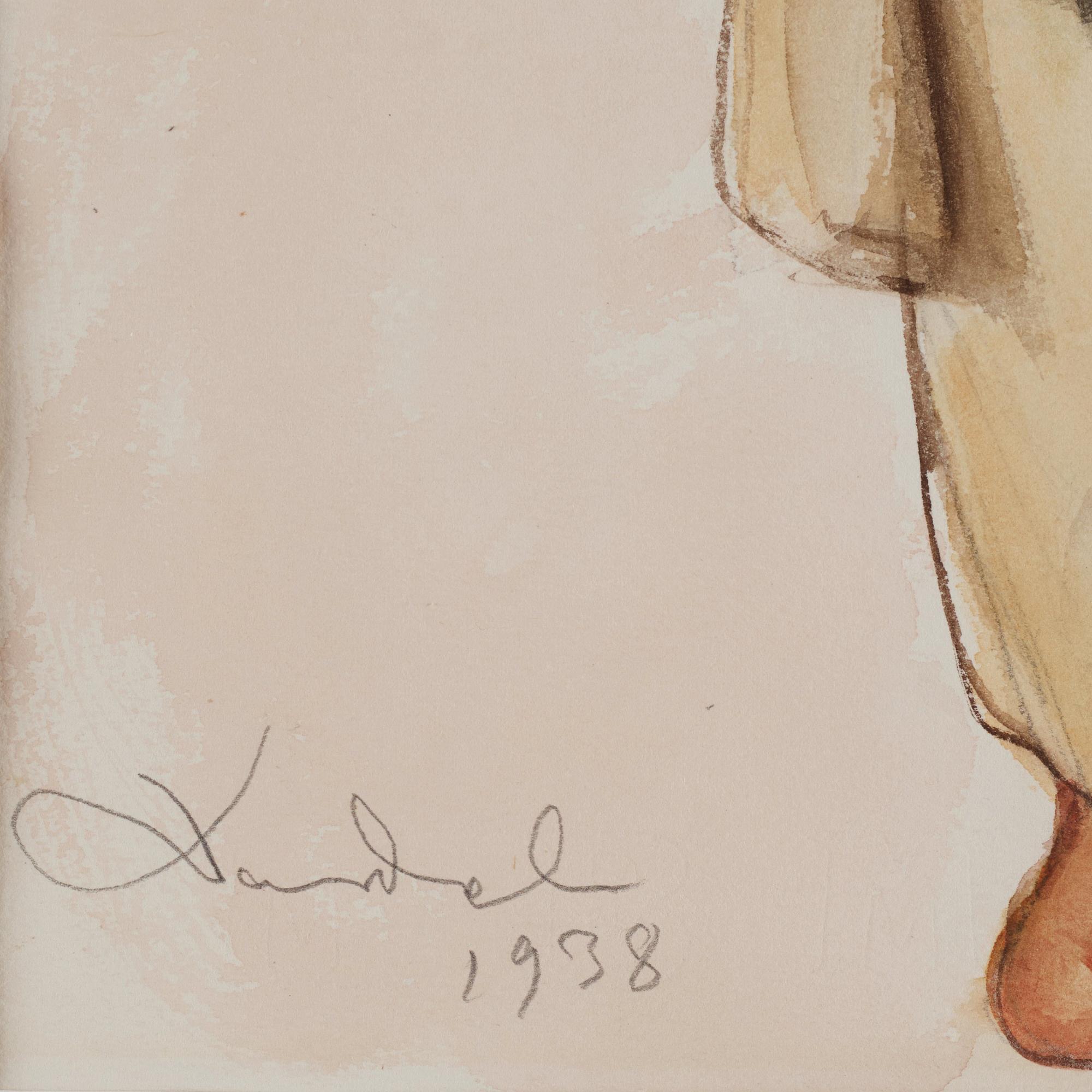 Nils von Dardel, Man med turban.