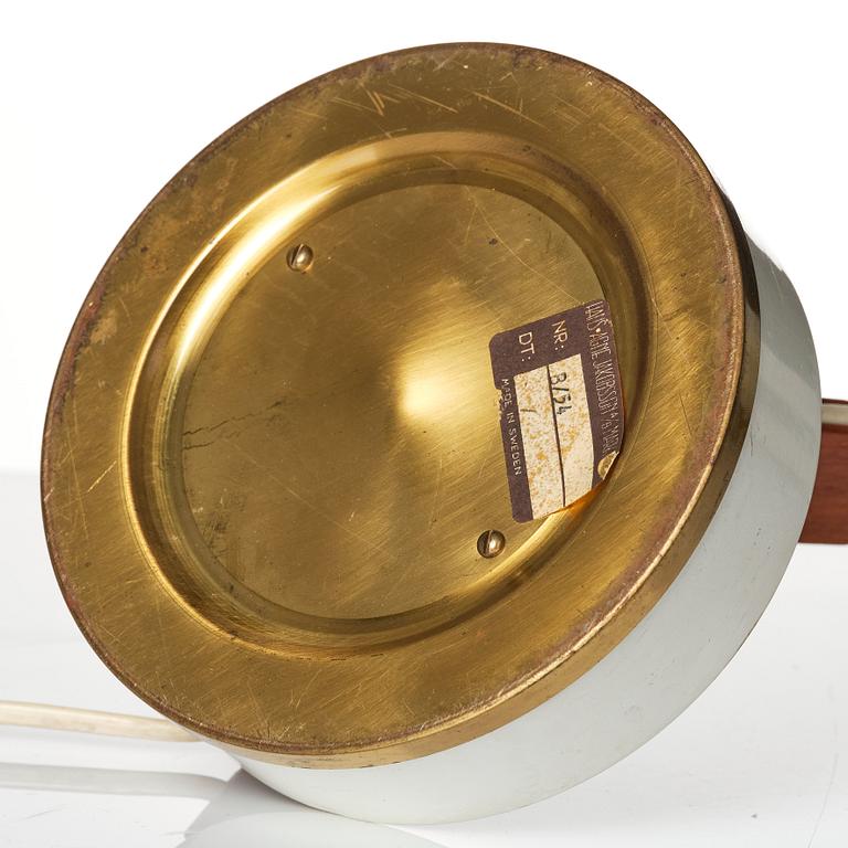 Hans-Agne Jakobsson, skrivbordslampa, "B 54", Hans-Agne Jakobsson AB, Markaryd 1950-tal.