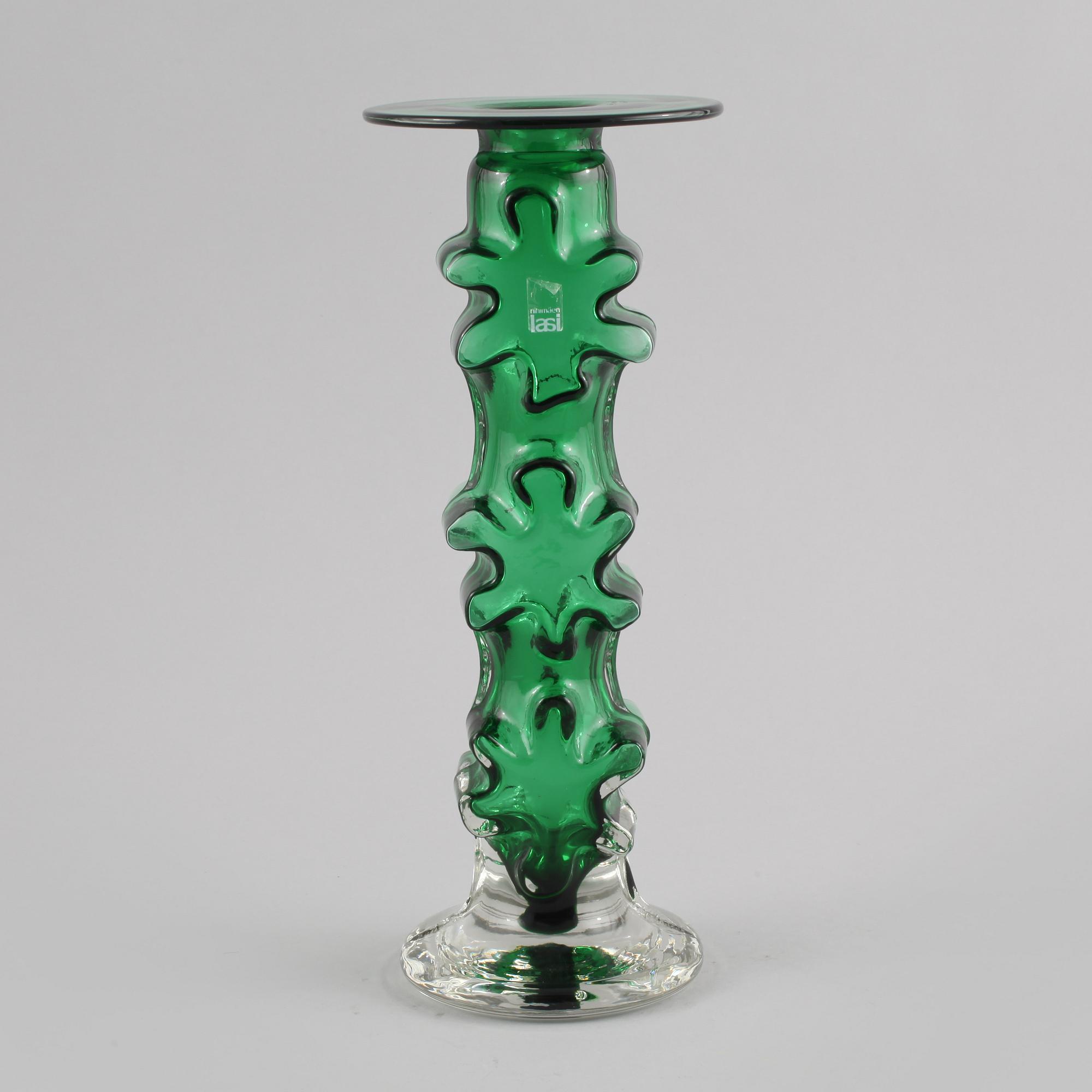 LJUSSTAKE glas, Erkkitapio Siiroinen, Riihimäen Lasi Oy, Finland, 1900-talets andra hälft.