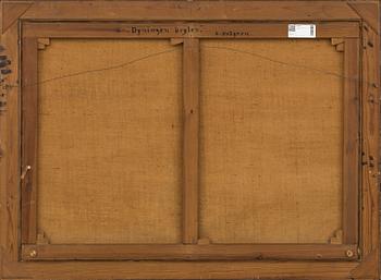 OSCAR HULLGREN, olja på duk, signerad.