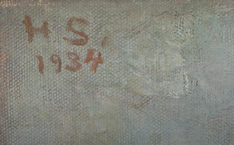 HANNA SUOMALAINEN, olja på duk, signerad och daterad 1934.