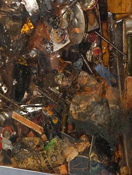 Arman (Armand Pierre Fernandez), "Poubelle d'Atelier".