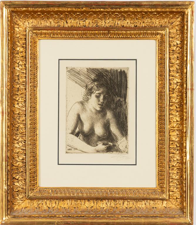 Anders Zorn, "Byst".