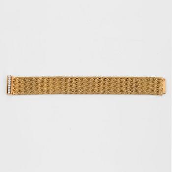 ARMBAND med briljantslipade diamanter, totalt ca 0.50 ct.