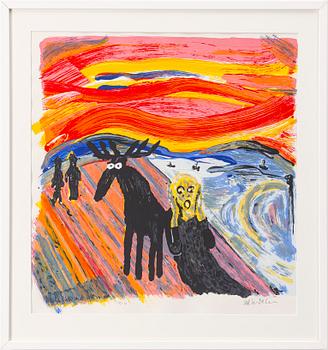 Carl Johan De Geer, "Skriet V".