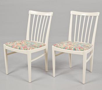 MATSALSGRUPP, 5 delar, "Herrgården", Carl Malmsten, Bodafors, 1964.